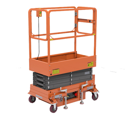 Push Indoor Around Mini Scissor Hydraulic Lift Design Compatto