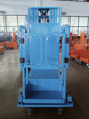 Facile da spostare Semi elettrico aereo Stock Picker Lift con Bule Color