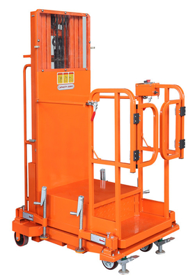 Push Around Aerial Order Pickers Serie T 4,7 m ~ 6,5 m Grande capacità di carico