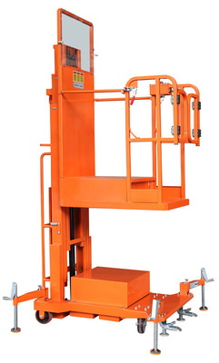 Push Around Aerial Order Pickers Serie T 4,7 m ~ 6,5 m Grande capacità di carico